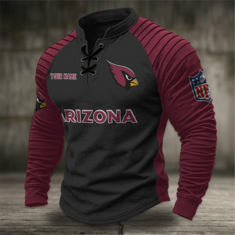 AC x NFL Men Stand Collar Long Sleeve Top DDT CTND