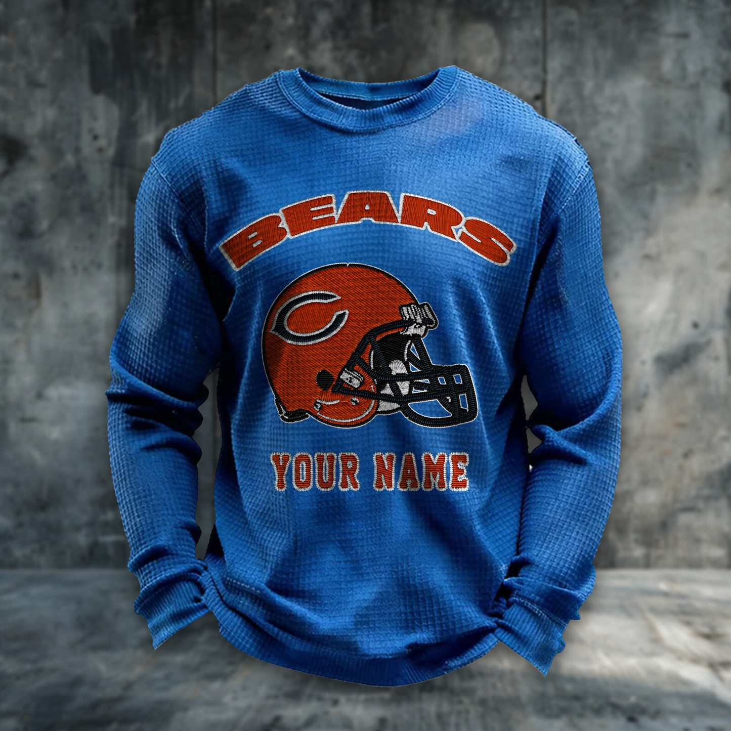 CHI x NFL Personalized Crew Neck Sweatshirt DDT CTND