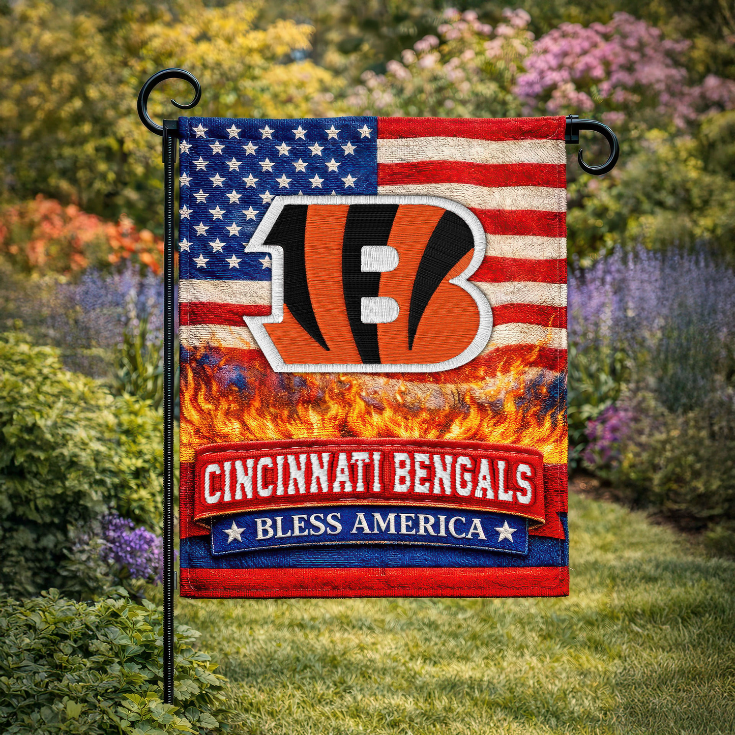 CIN Premium NFL 250 Years Of America Freedom Flag DDT NTL