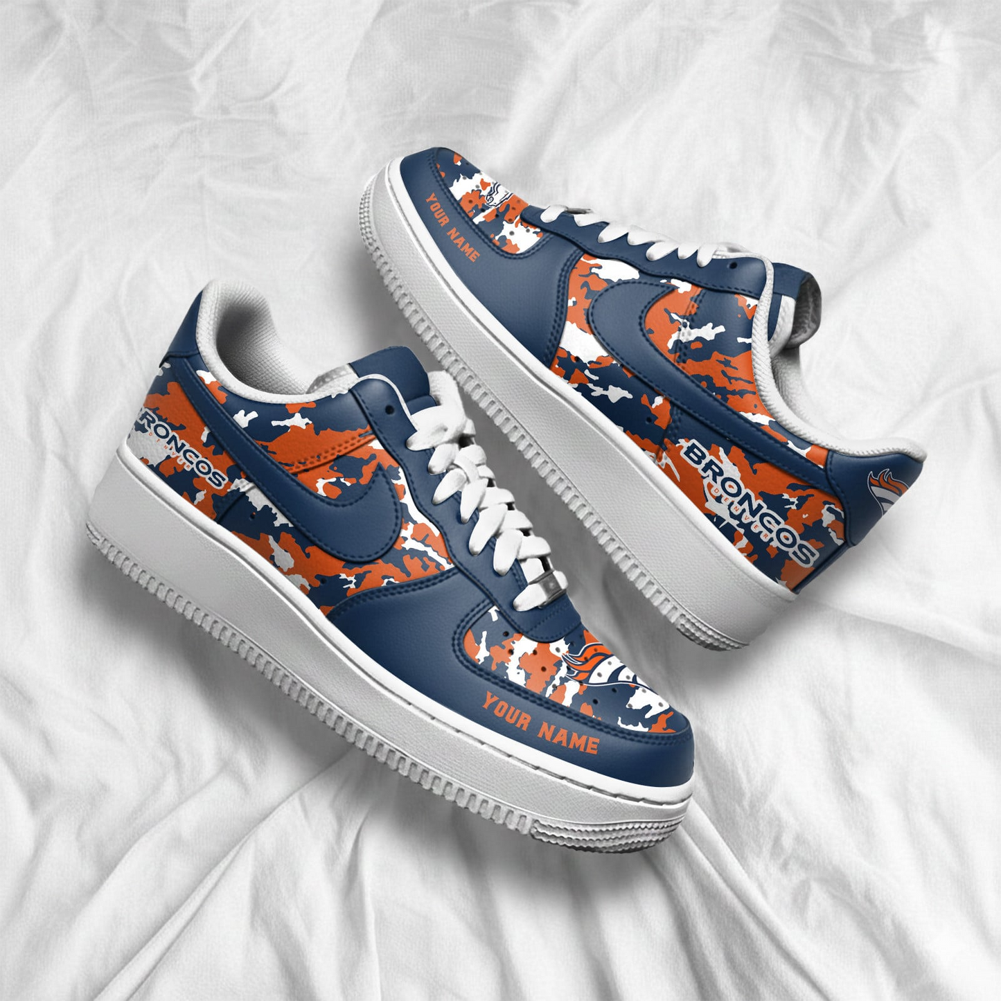 DB x NFL Premium Camo AF1 Sneakers DDT CTND