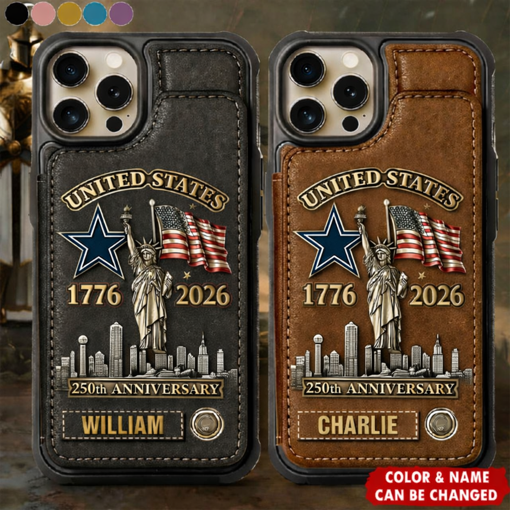 DC x NFL Celebration United States Of America 250 Years Phone Case DDT NTL