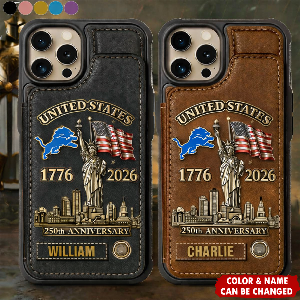 DL x NFL Celebration United States Of America 250 Years Phone Case DDT NTL