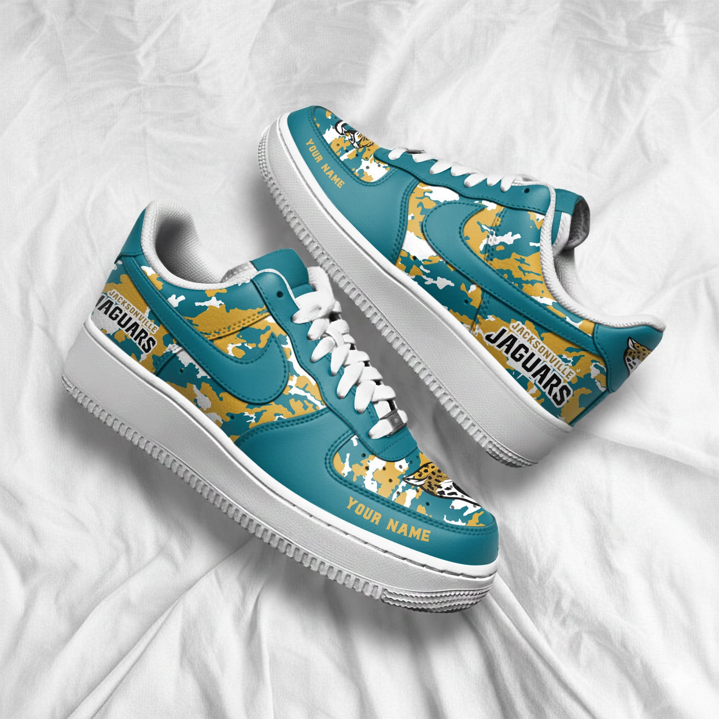 JJ x NFL Premium Camo AF1 Sneakers DDT CTND