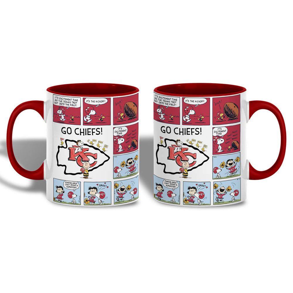 KCC Premium NFL Peanuts Comic Mug DDT CTND