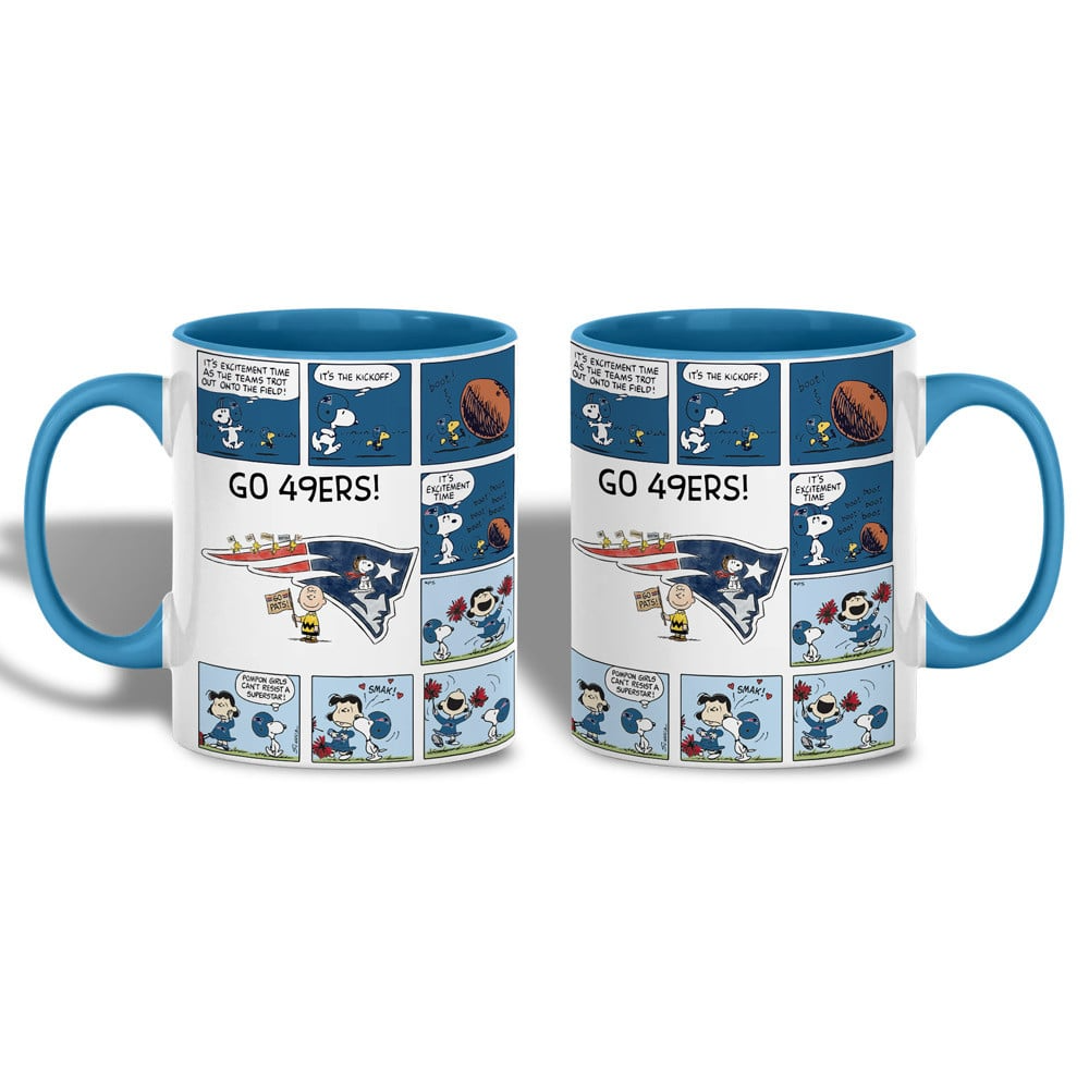 NEP Premium NFL Peanuts Comic Mug DDT CTND