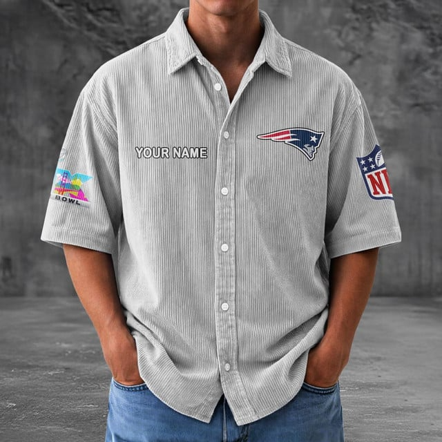 NEP x NFL Men Seersucker Button Shirt DDT NTL