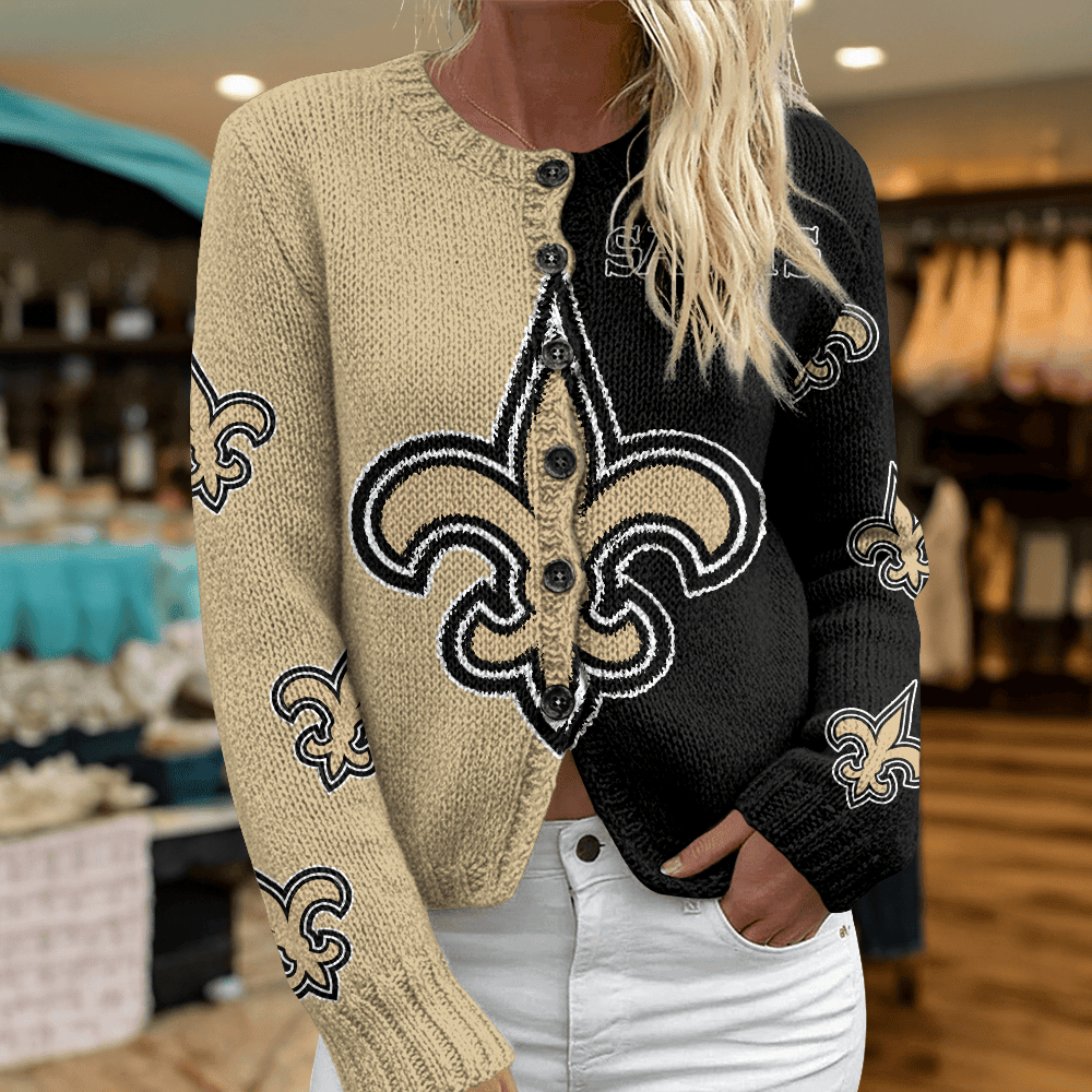 NO x NFL Cardigan Sweatshirt With Button v1 DatND DVT