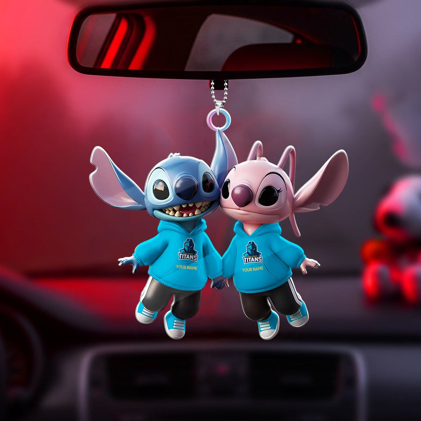 PREMIUM GCT X Stitch Car Ornament NDT NHM