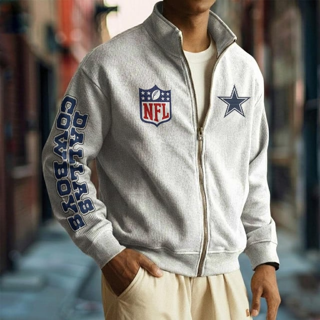 PREMIUM NFL X DC Zipper Sweatshirt NDT VHM