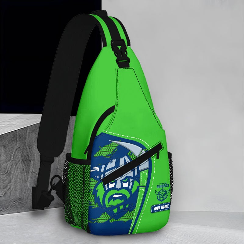 PREMIUM NRL X CR New Style Sling Bag Custom Name NDT VHM