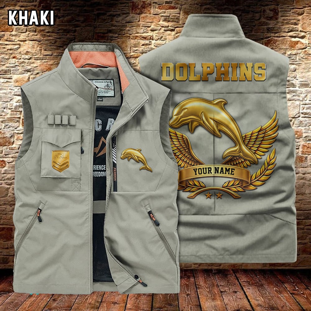 PREMIUM NRL X DOL Pocket Vest Jacket Limited Editions NDT LVH 180326