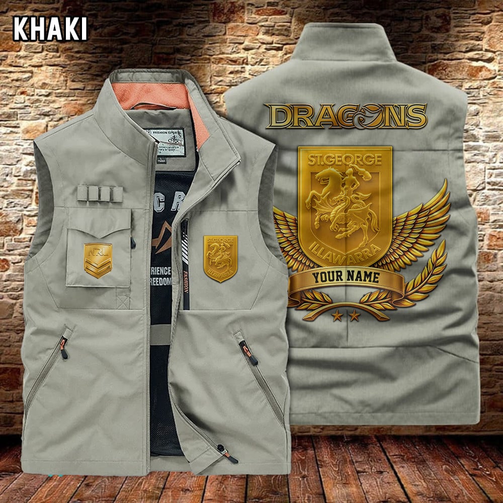 PREMIUM NRL X SID Pocket Vest Jacket Limited Editions NDT LVH 180326