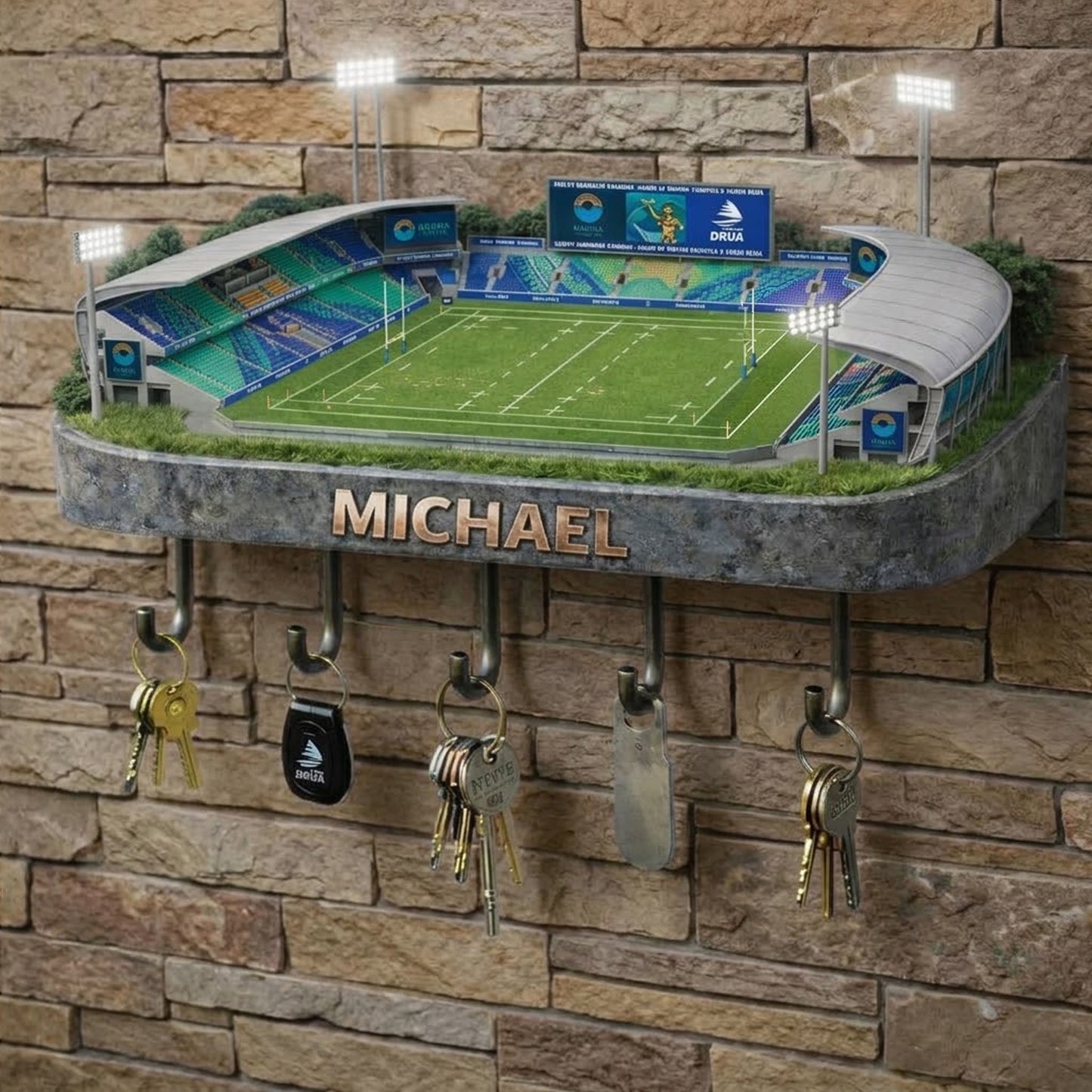 PREMIUM SRP X NSW Stadium Wood Key Hanger Limited Editions NDT NTN