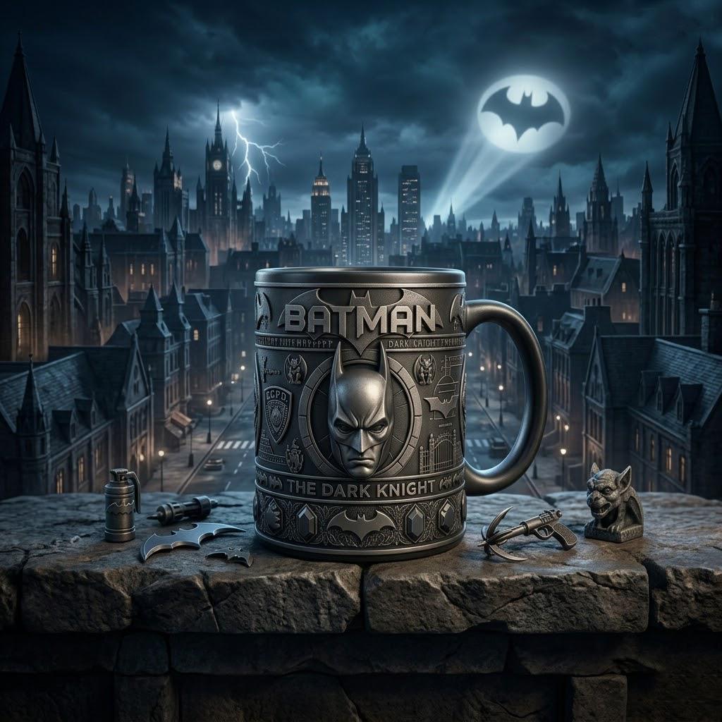 PREMIUM BAT X 3D Embossed Mug Collector's Edition V2 NDT NTN 020326