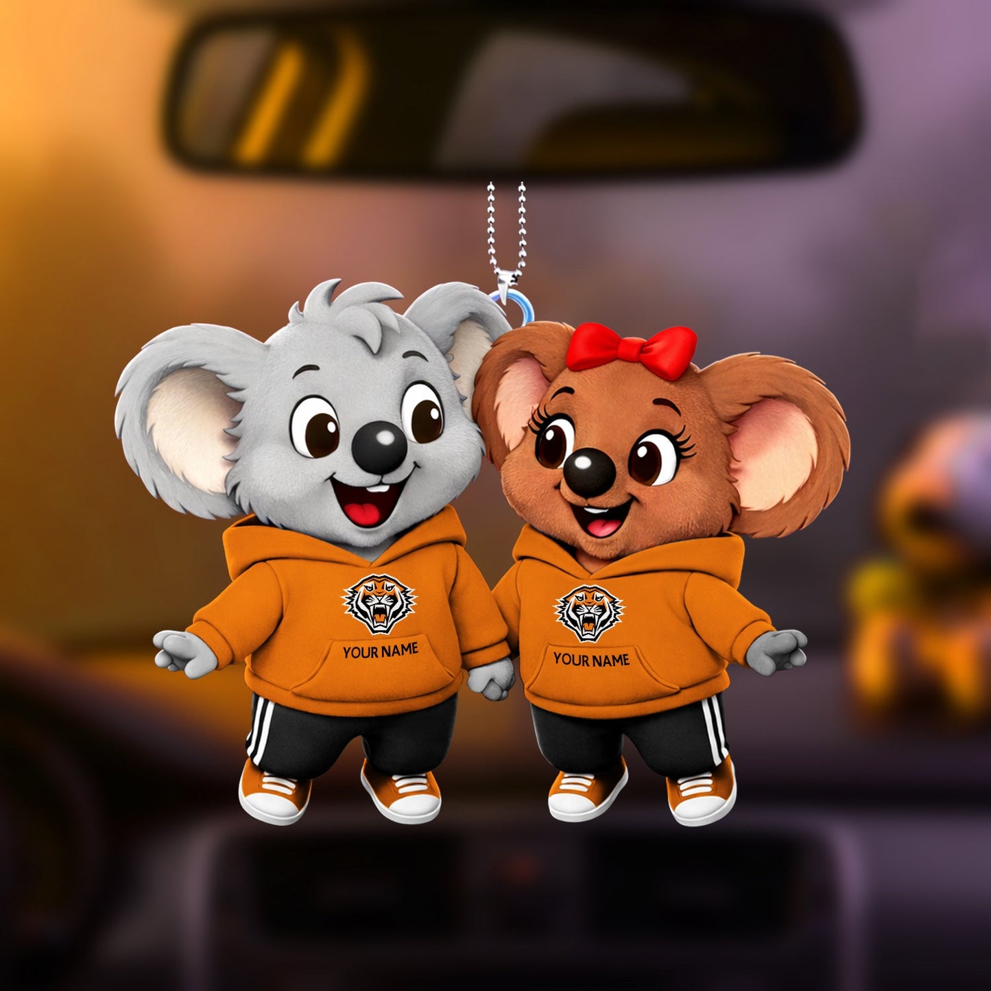 PREMIUM WT X Blinky Bill & Nutsy Car Ornament NDT NHM 040326