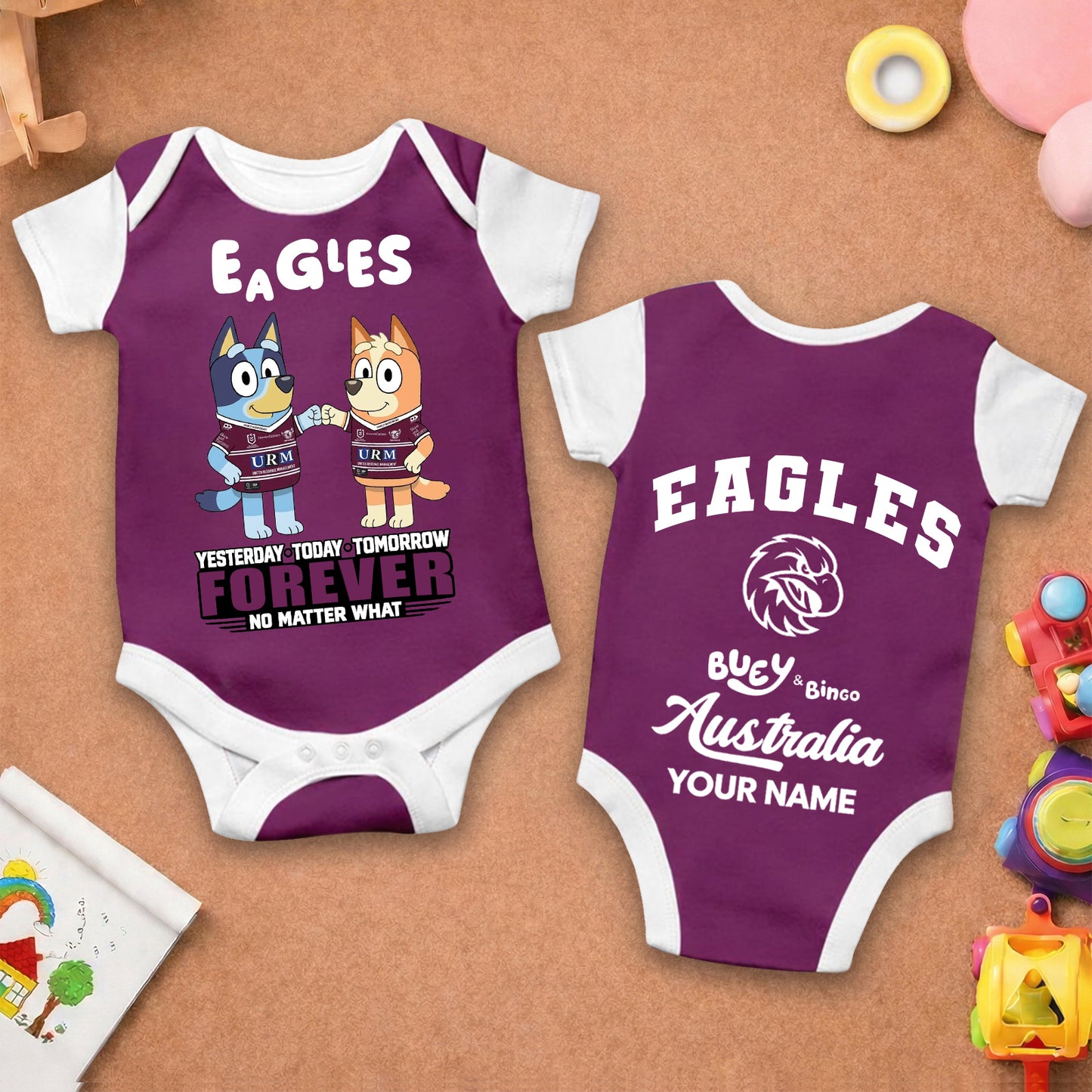 Premium x MSE New Baby Romper Cusstom Name For Kids NDT LVH v2