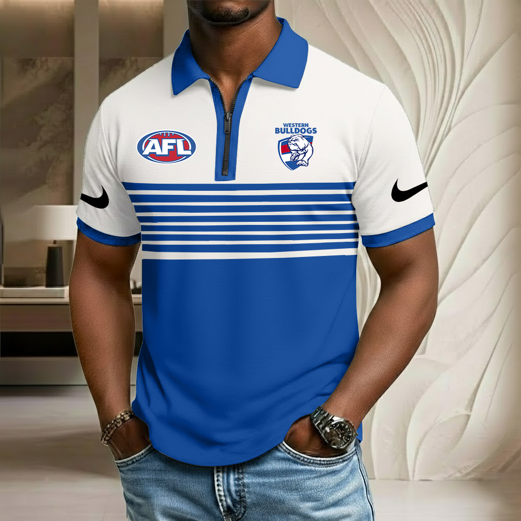 AFL x WB Sport Zip Polo Golf Shirt HLP HLPHUONG