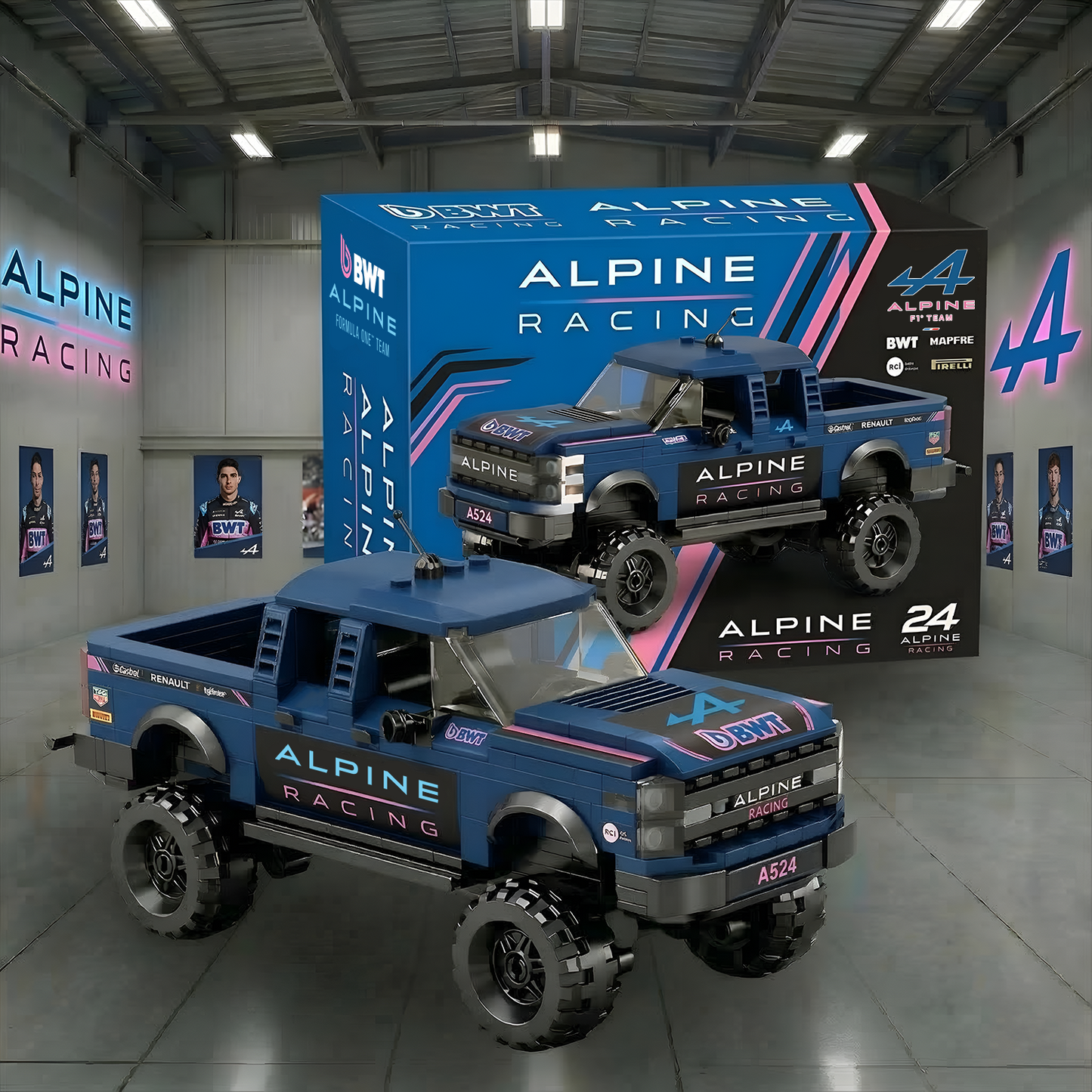 AL__Official LEGO Formula One Team Monster Trucks NAK TTT