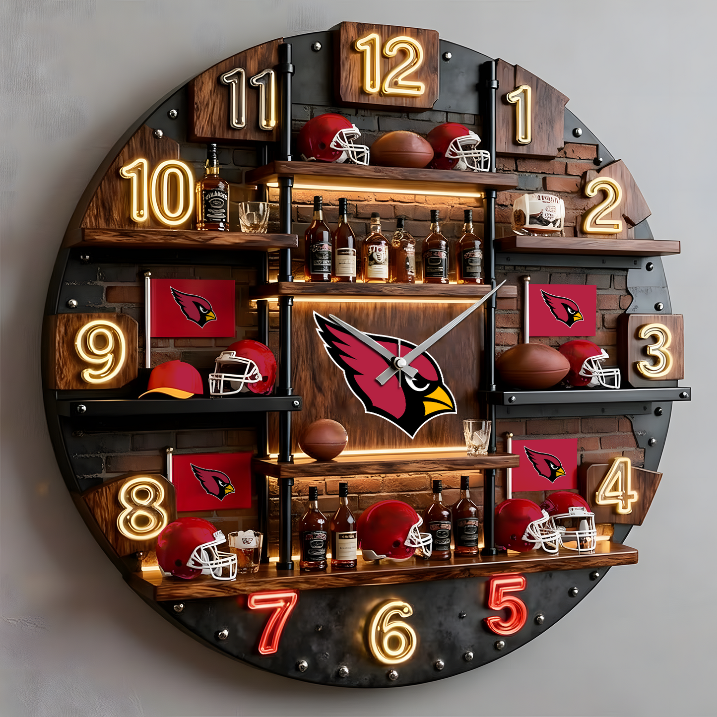ARI X Premium Illuminated Wall Clock 2026 NAK NHT