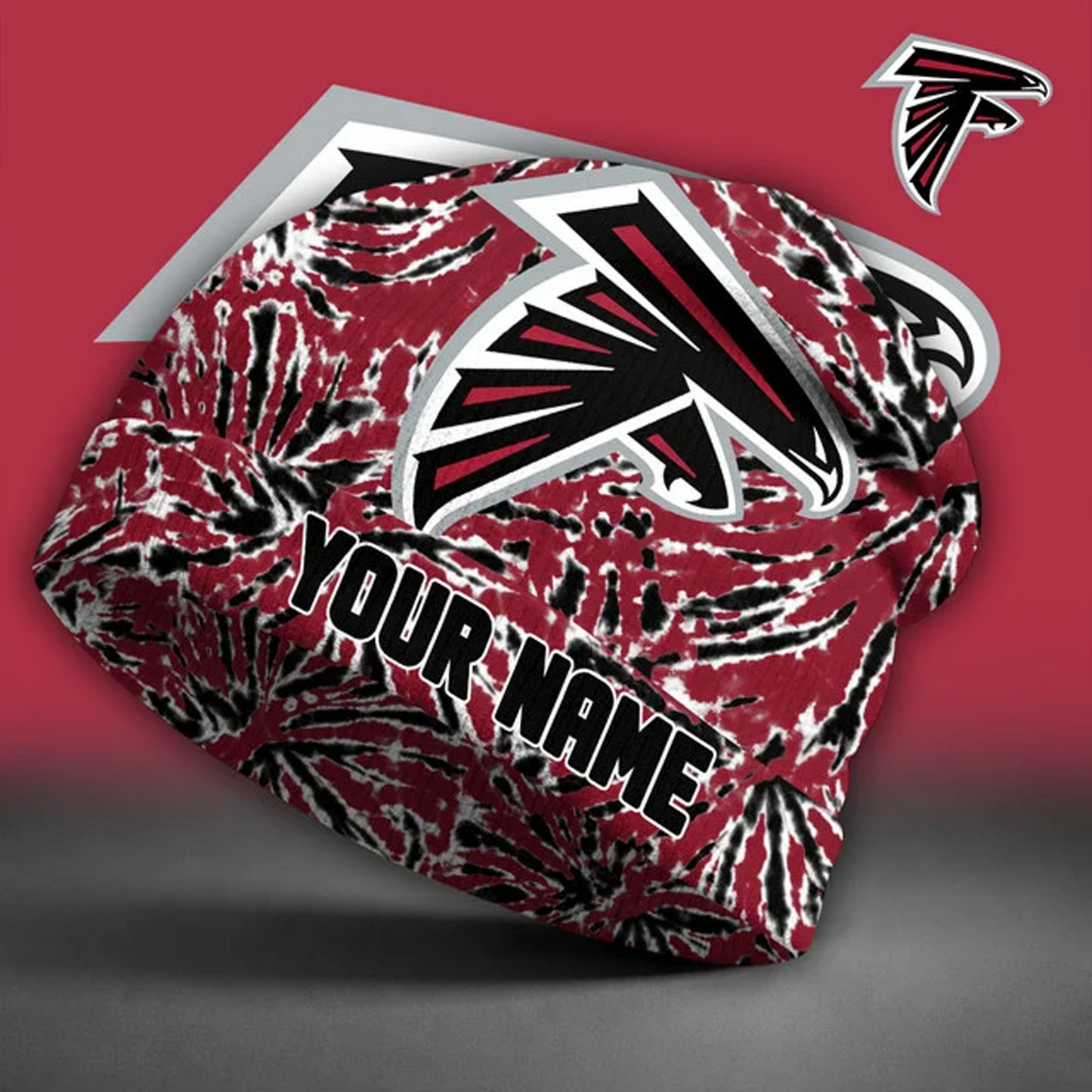ATL X NFL Beanie Hat Custom Name Gifts For Fans - Limited Edition NAK NHT