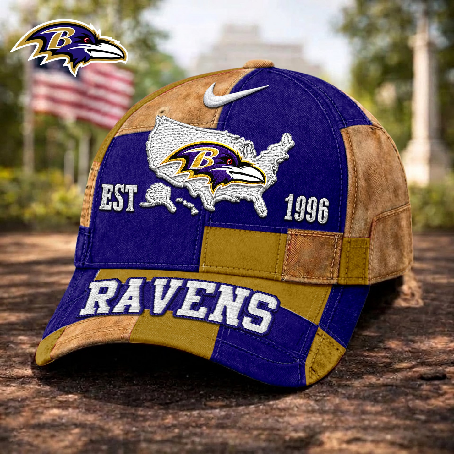 BAL x Premium NFL Heritage Game Day Classic Cap NAK LBN