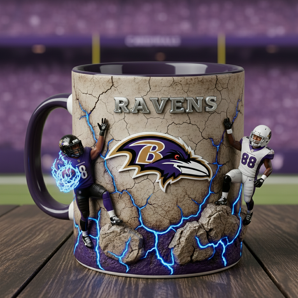 BR x NFL Coffee Accent Mug - Personalized Gifts NAK CTKT