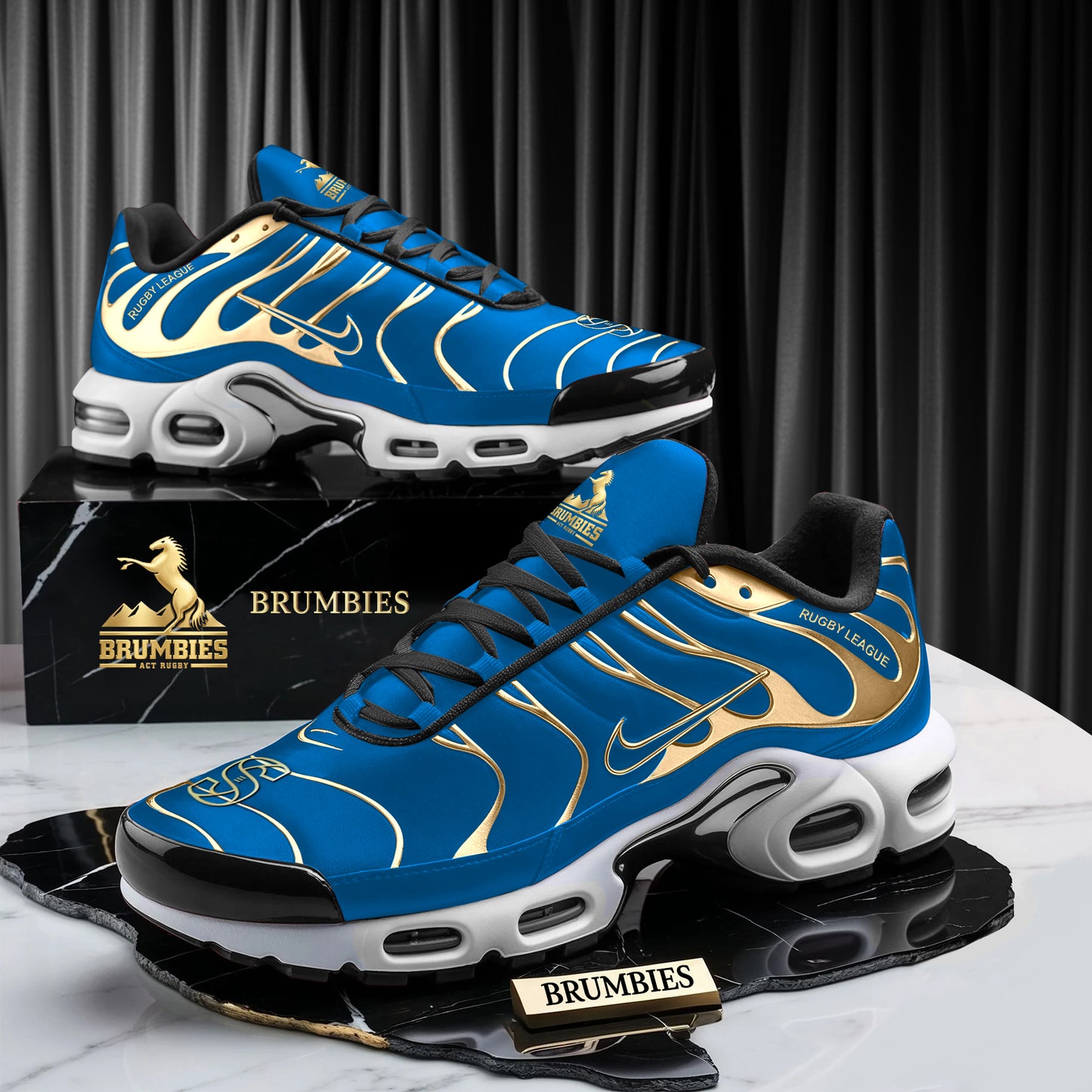 BRU x SRP Premium Air Max Shoes DDT TTTZ