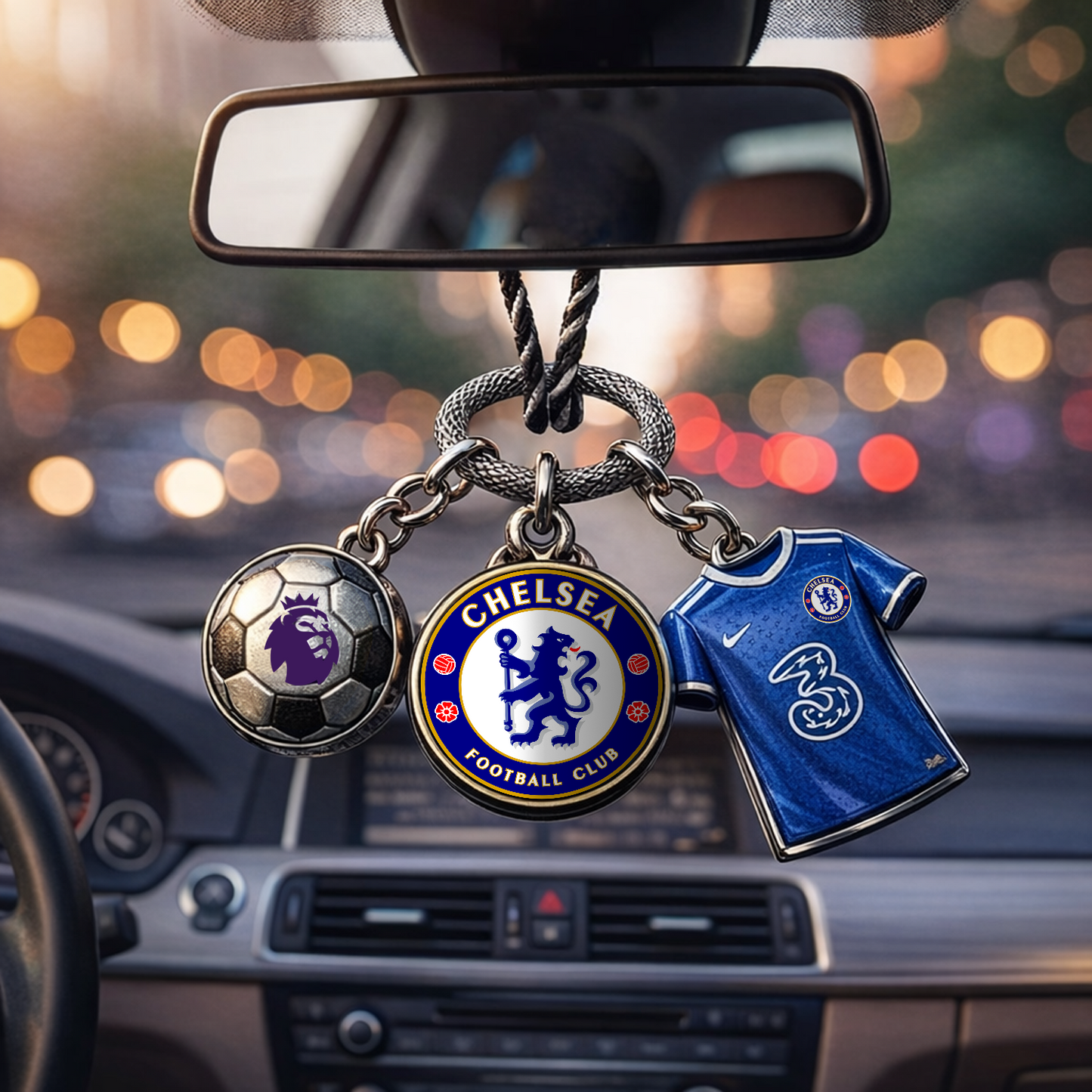 CHE x EPL Custom Football Car Charm DatND DVT