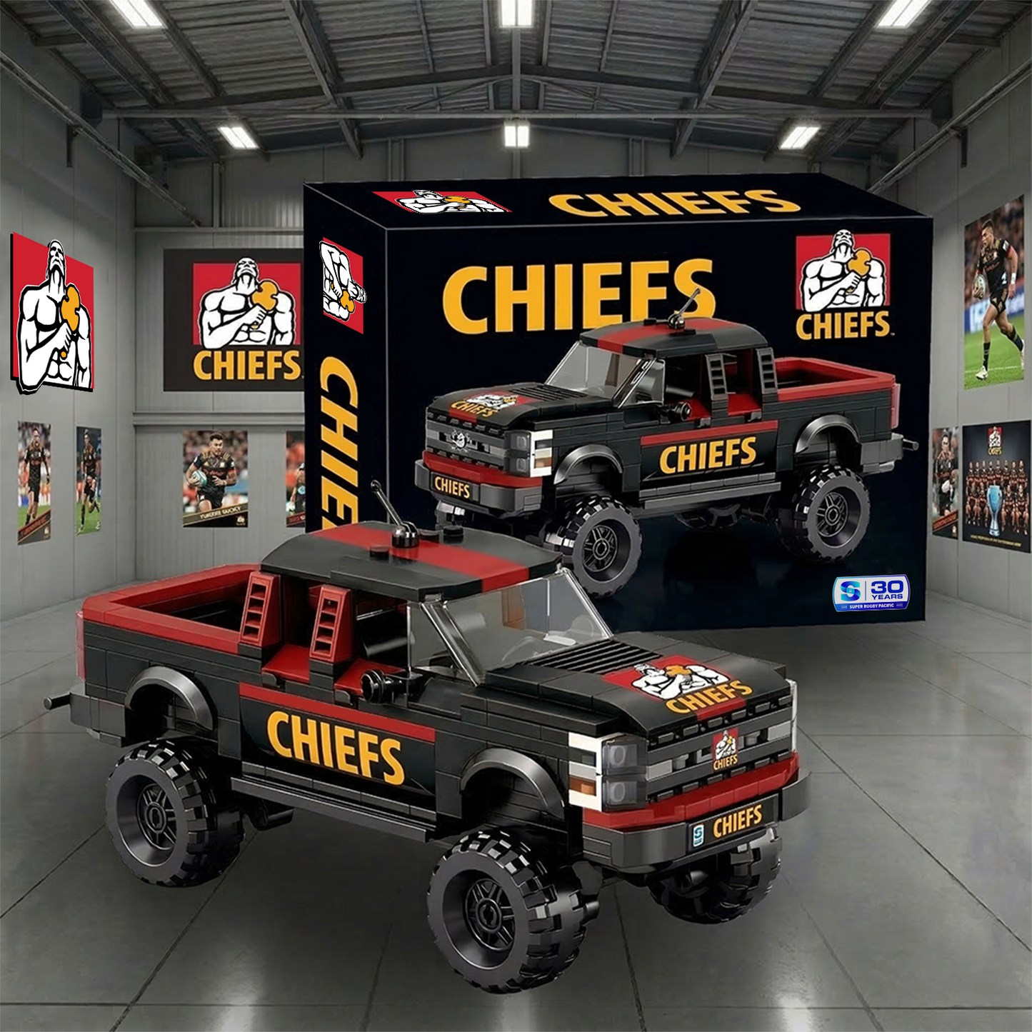CHI_Official LEGO Super Rugby Pacific Team Trucks NAK TTT