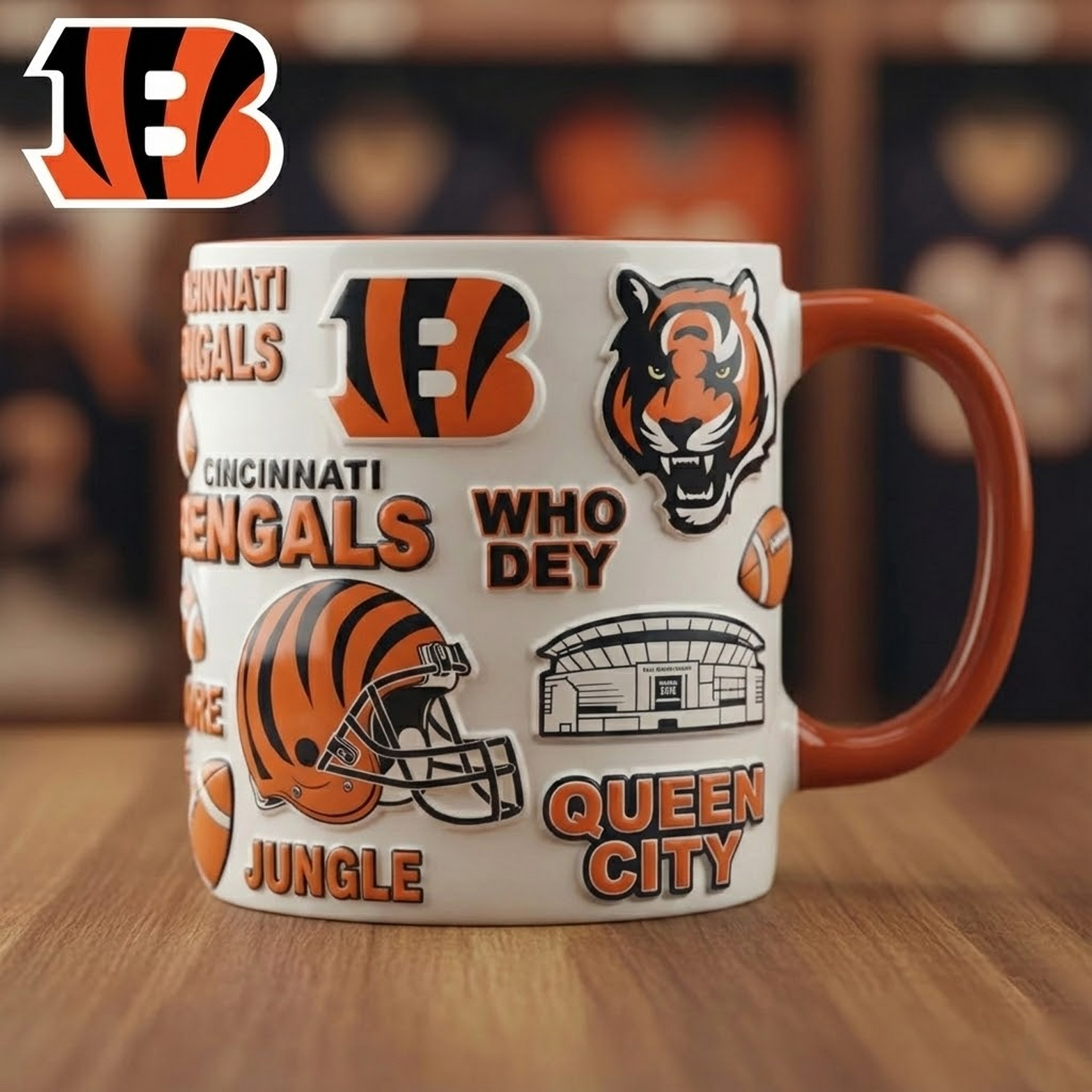 CIN X NFL PREMIUM MUG NAK NHT
