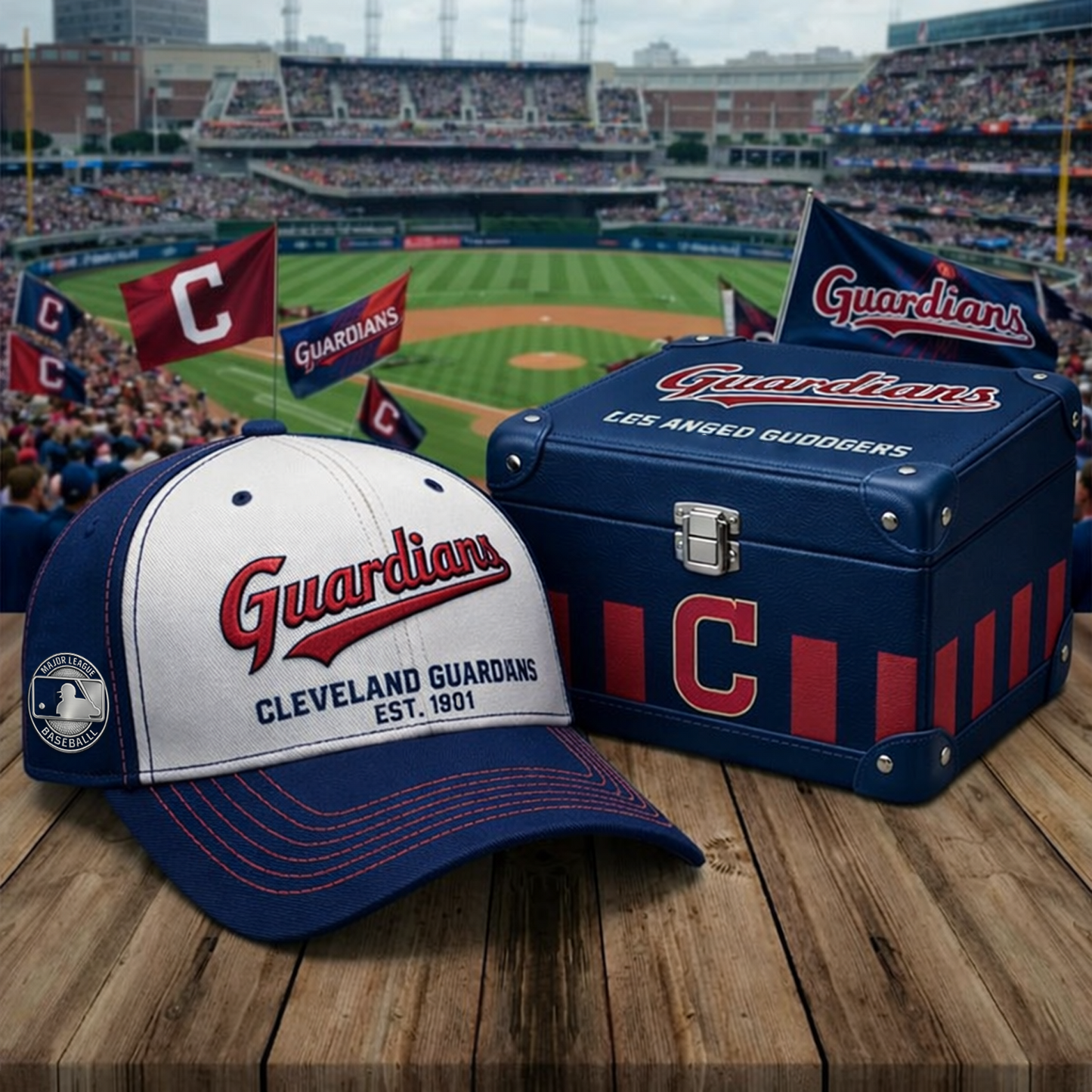 CLE X MLB Premium Baseball Fan Cap NAK NHT