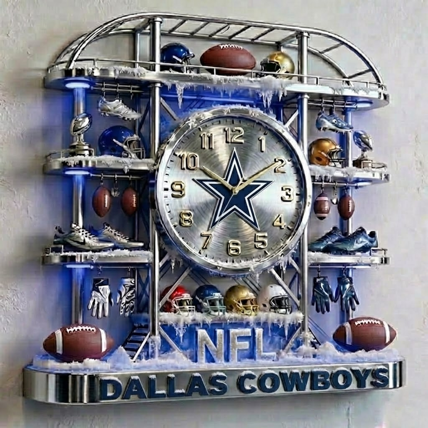 DAL X NFL Arctic Stadium Timepiece 1301 NAK NHT