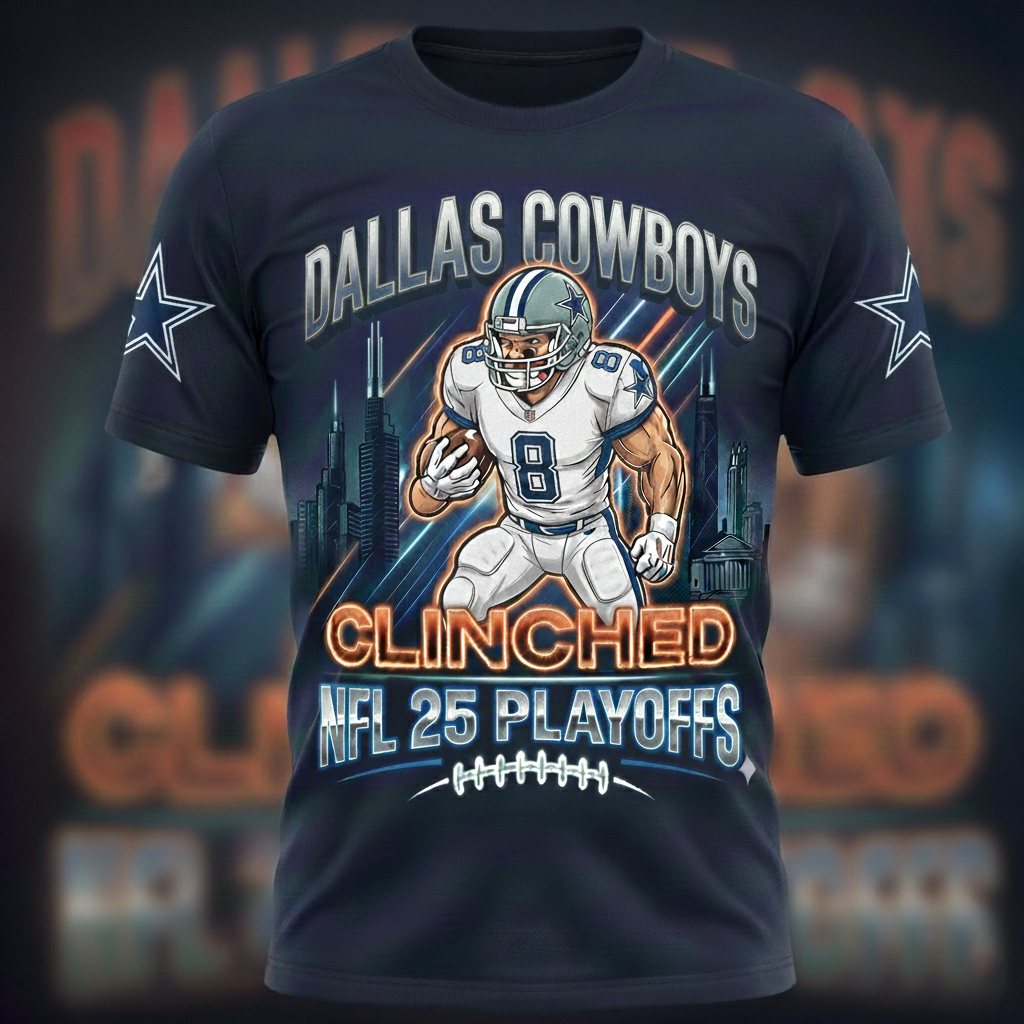 DC x NFL Playoff Football Tee NAK CTKT