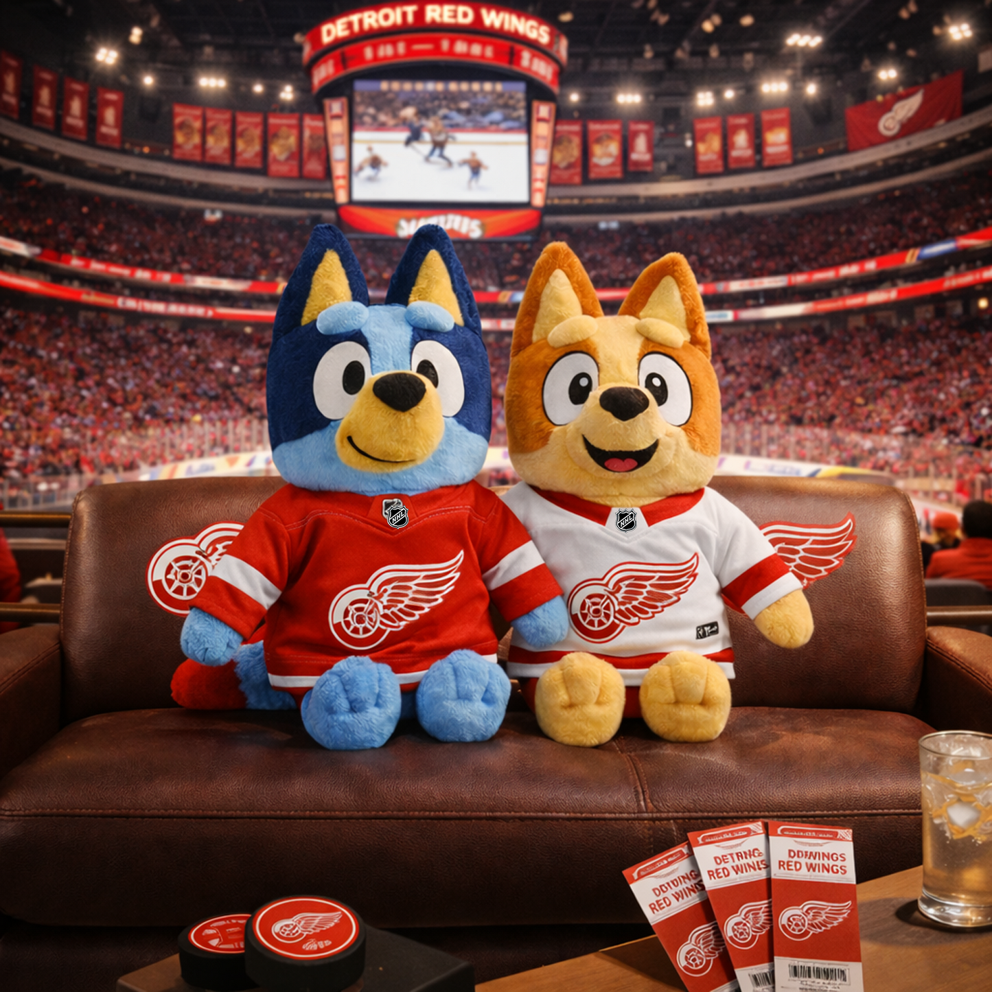 DET x NHL Hockey Fan Plush Toy NAK NHT
