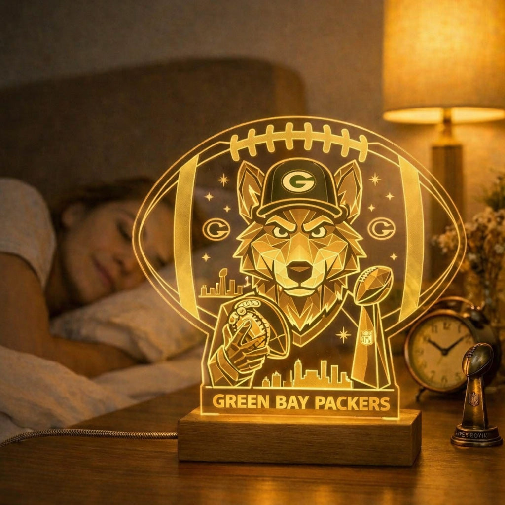 GBP x NFL Acrylic LED Desk Lamp NAK NTN