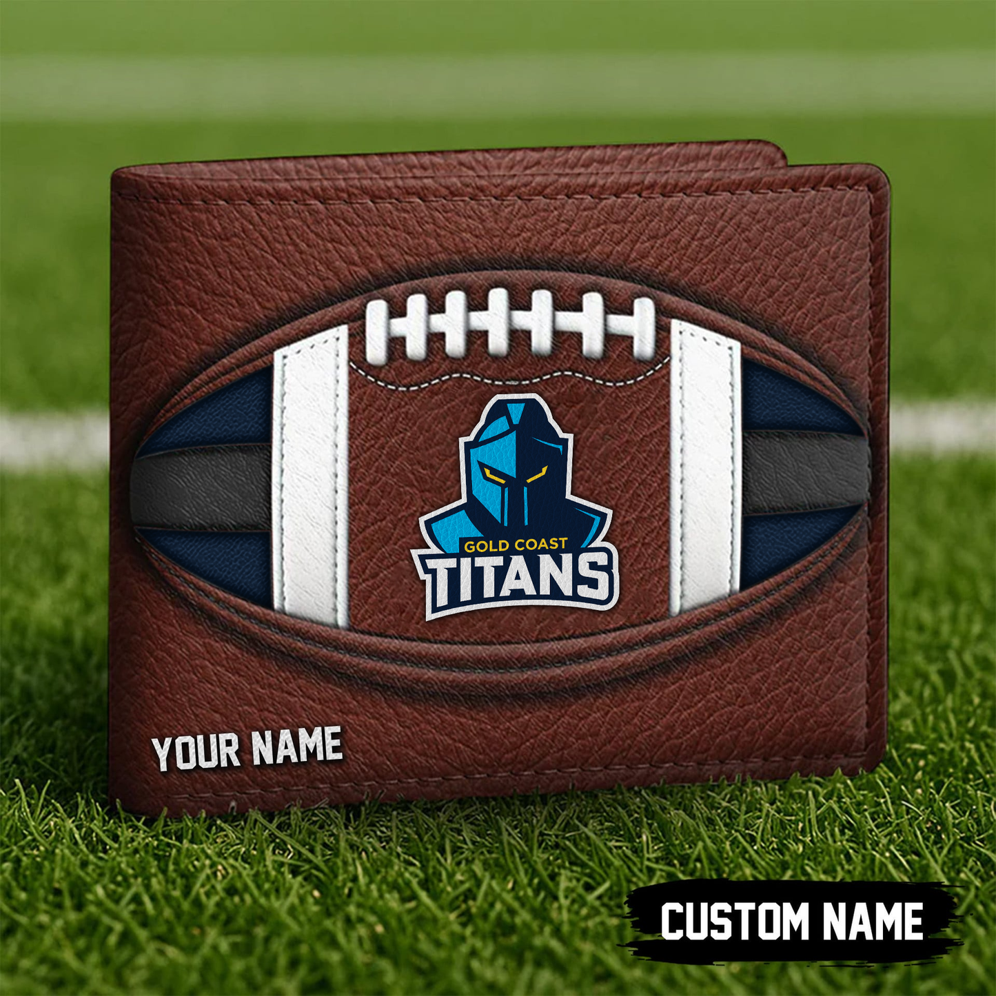 GCT x NRL Premium Leather Wallet DDT NTL