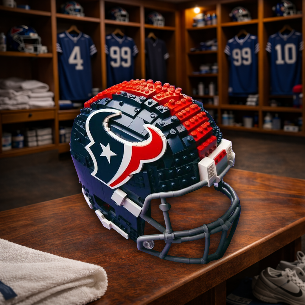 HT x NFL Teams Helmets Armed With Lego-Like Blocks DDT CTND