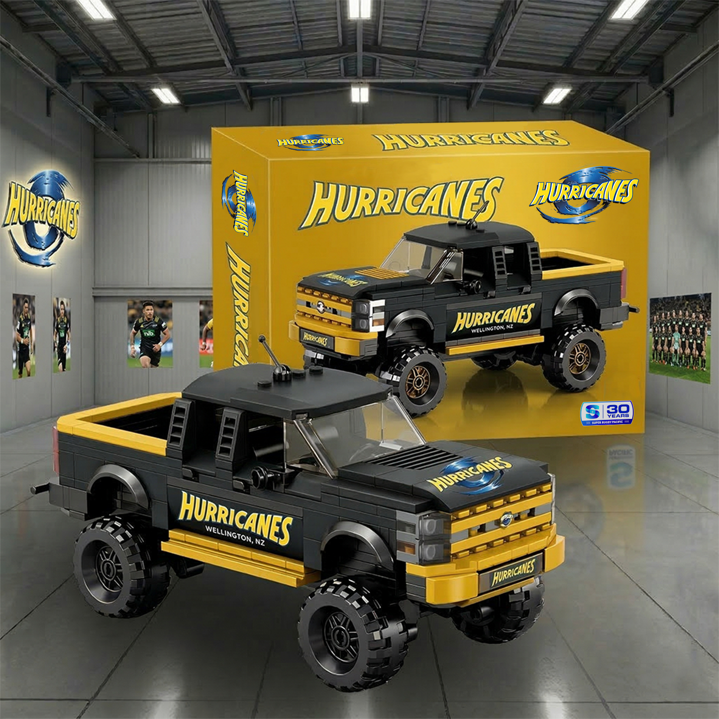 HUR_Official LEGO Super Rugby Pacific Team Trucks NAK TTT
