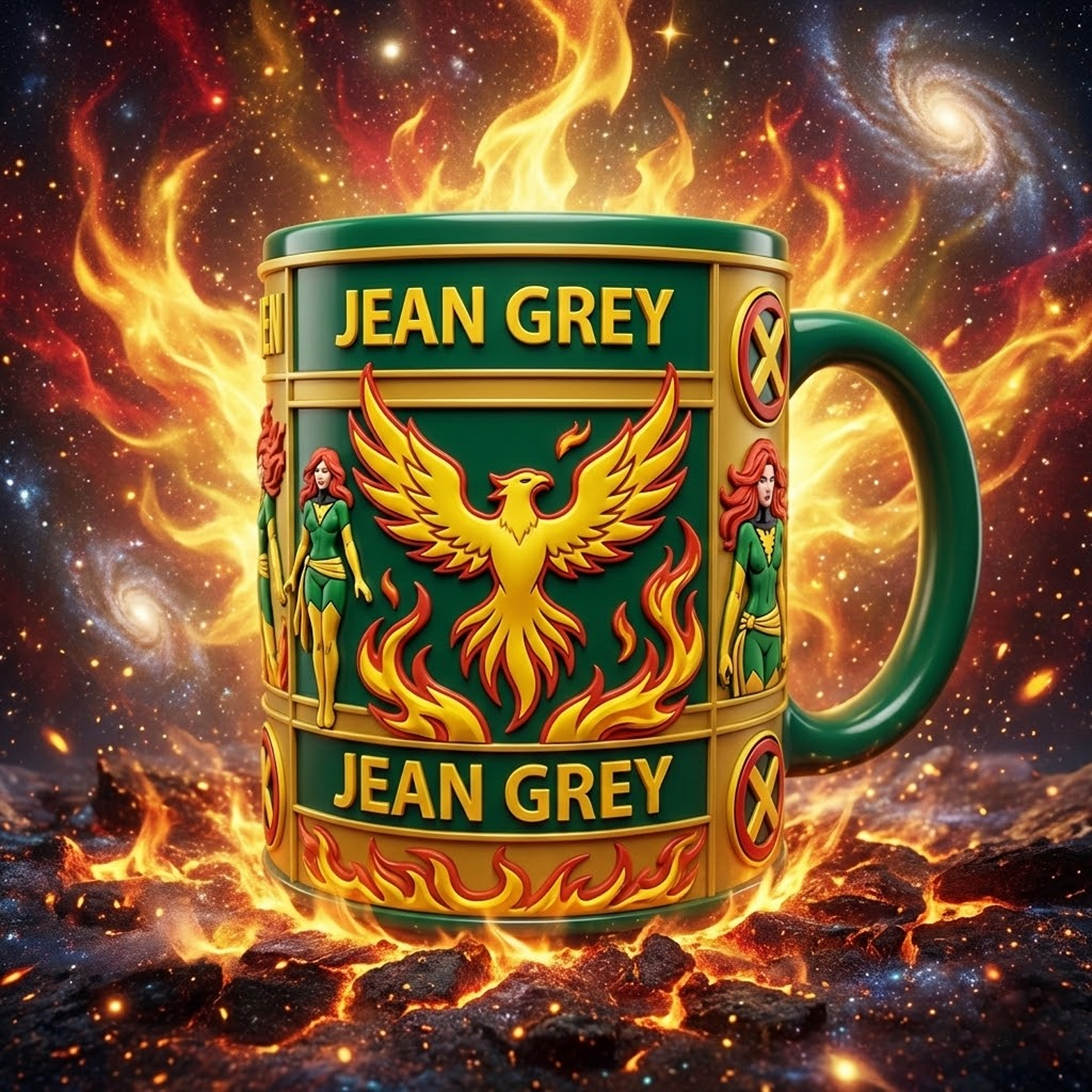 JEA X MARVEL LEGEND RELIEF MUG NAK NHT