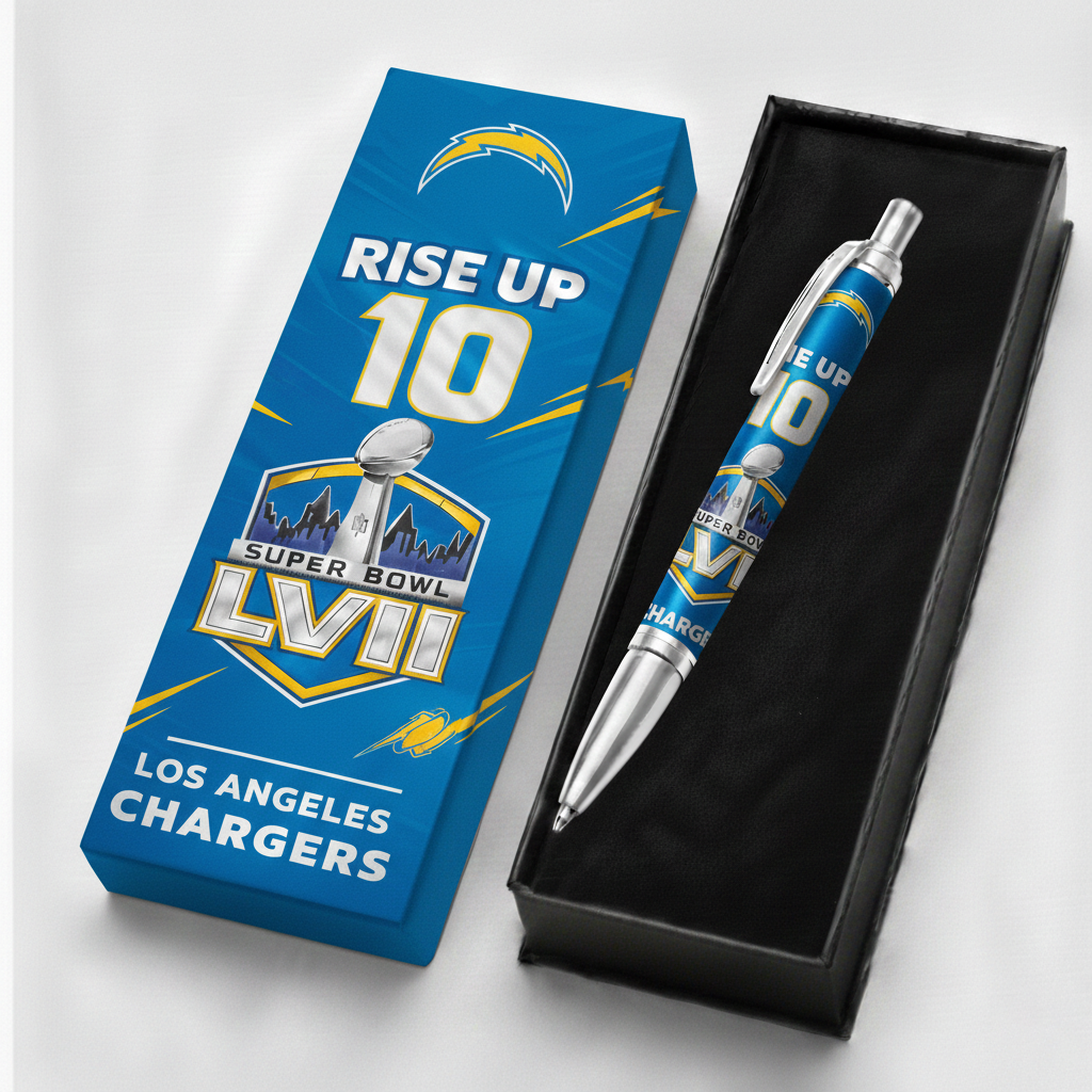 LAC x NFL Premium Crystal Ballpoint Pen HY NAK CTKT