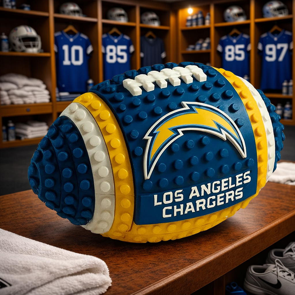 LAC x NFL Team Building Block Football Set DDT CTND
