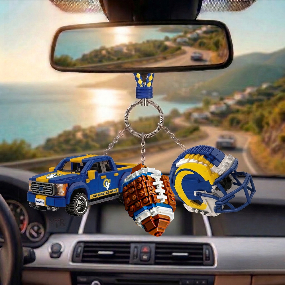 LAR x NFL lego Team Helmet & Truck NAK TTT