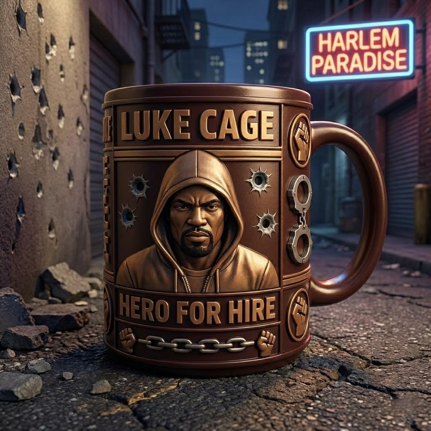 LUK X MARVEL LEGEND RELIEF MUG NAK NHT