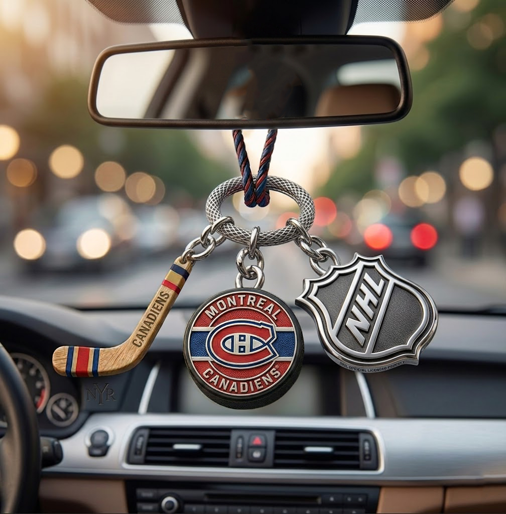 MC x NHL Custom Hockey Puck Car Charm NAK TTT
