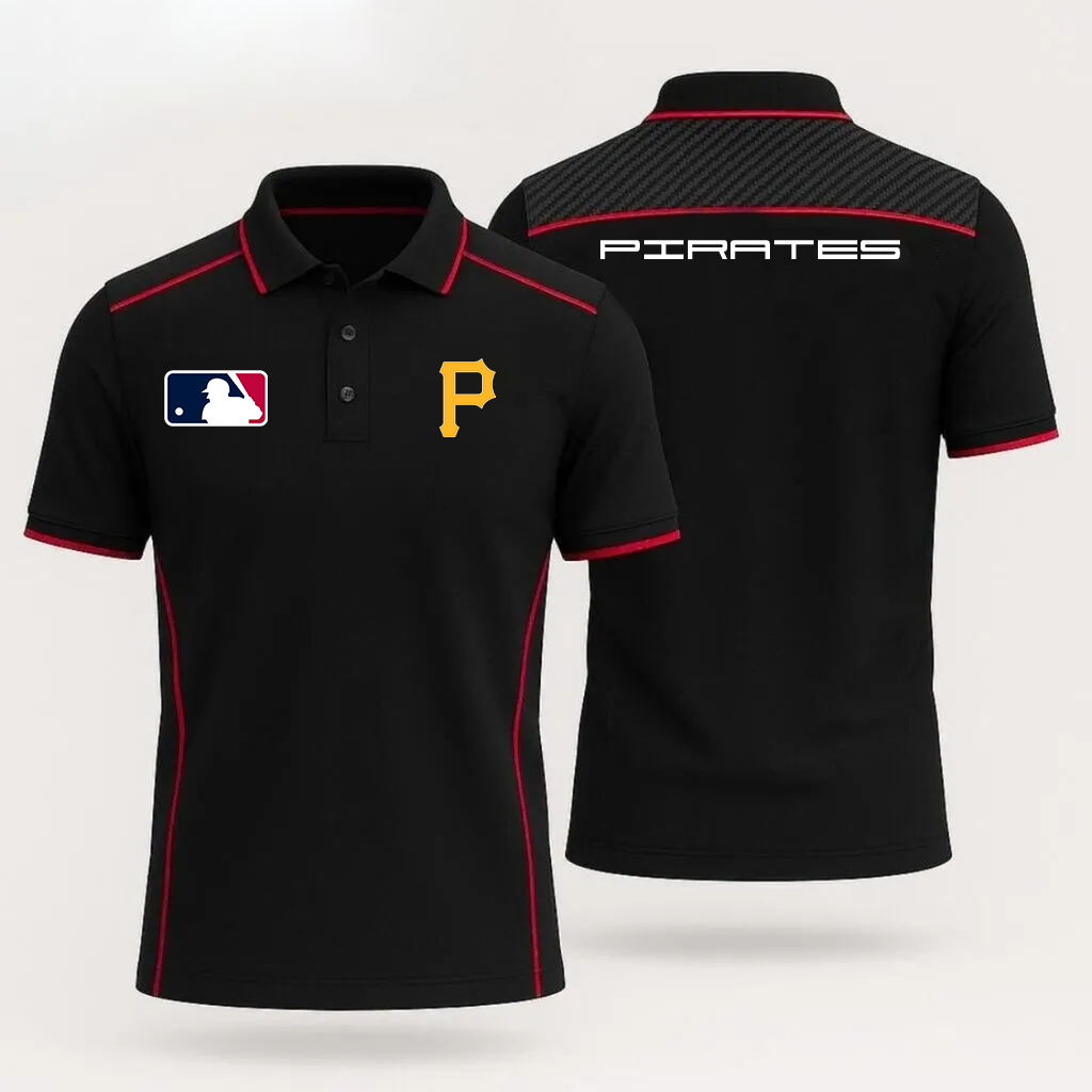 MLB x PIT Redline Premium Polo Shirt HLP HLPHUONG