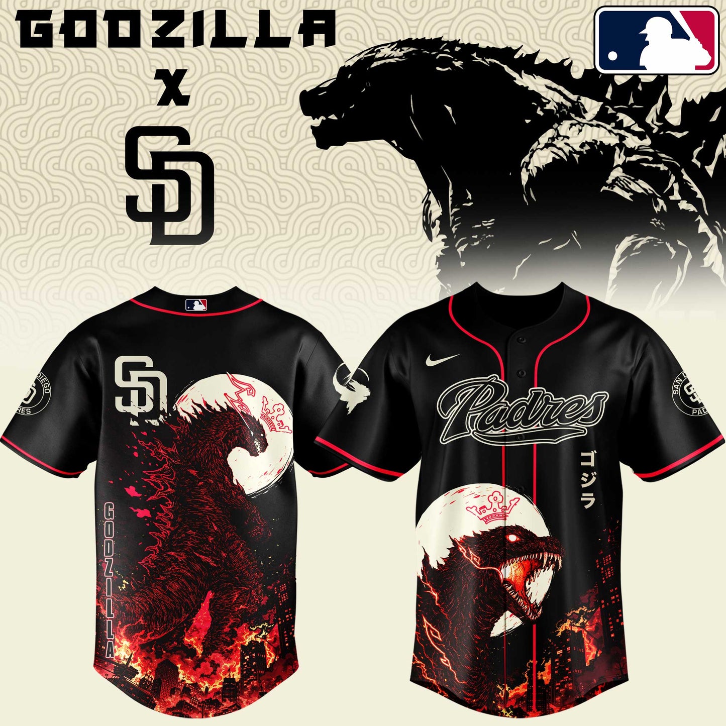 MLB x SD Monster Baseball Jersey HLP HLPHUONG