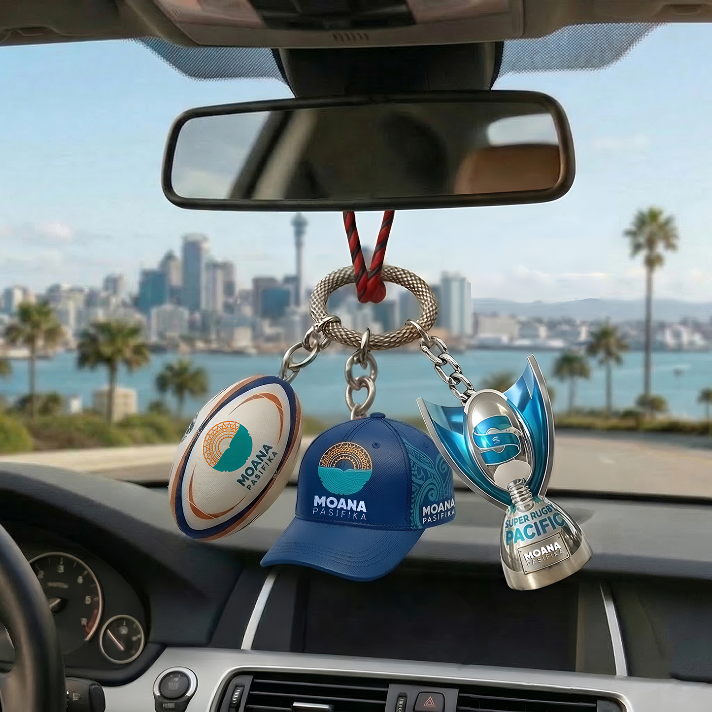 MO_Super Rugby Pacific Car Rearview Mirror Charm NAK TTT