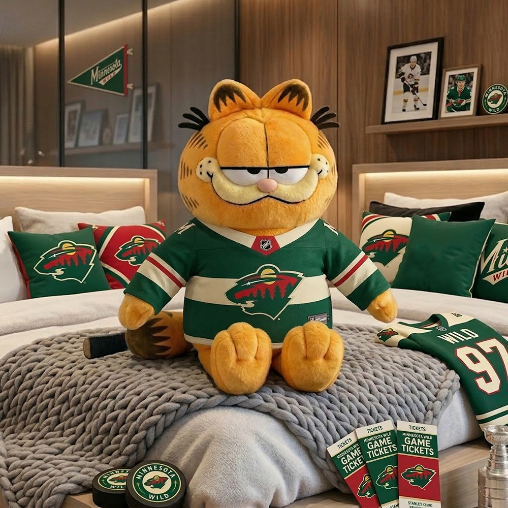 MW x Garfield plushie in NHL team editions NAK TTT