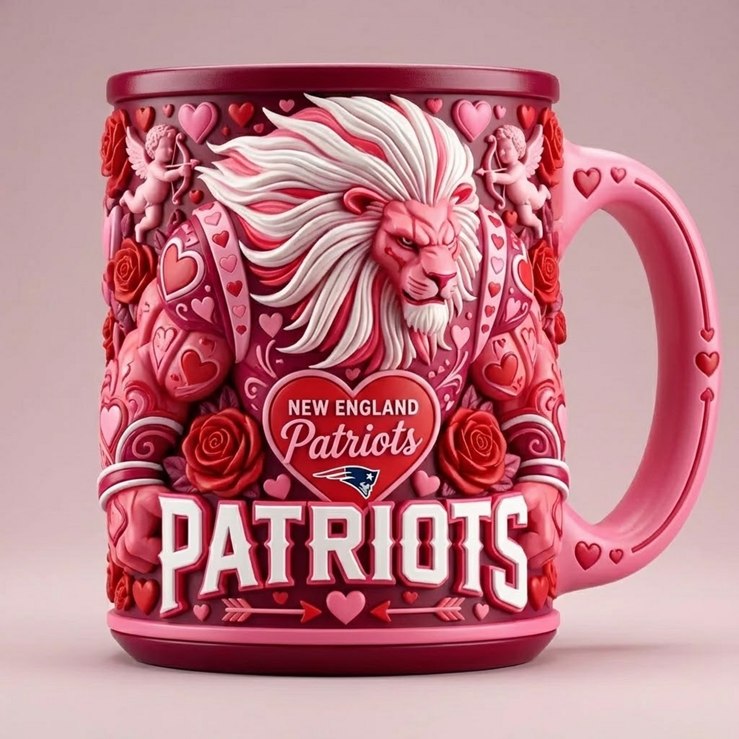 NE X NFL Love Season Mug - Valentine V2 NAK NHT