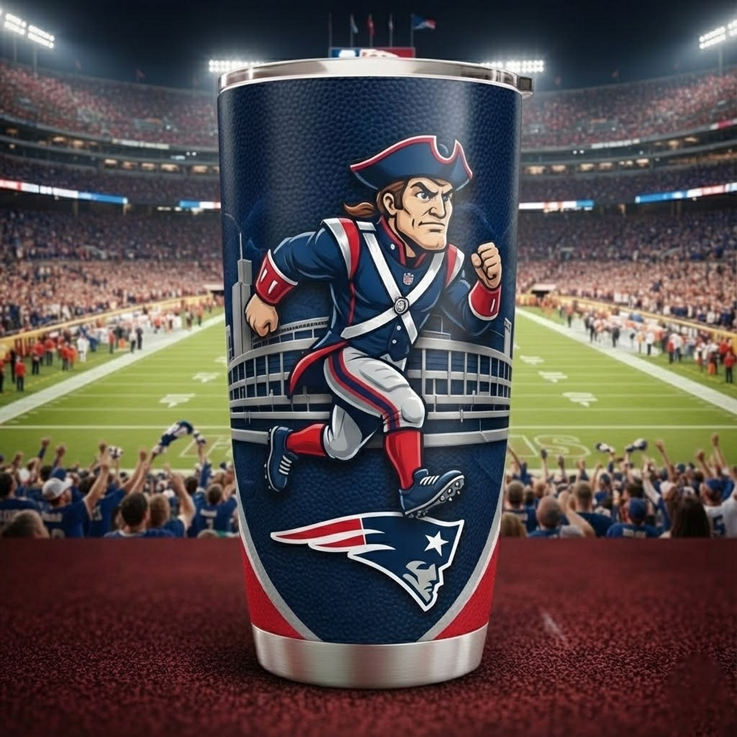 NE X NFL mascot-shaped thermal mug NAK NHT